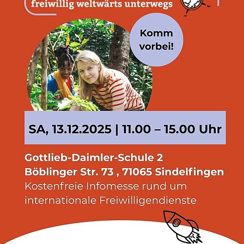 Du hast Lust für 6 bis 12 Monate ins Ausland zu gehen, um dich dort sinnvoll zu engagieren? Dann ist die GoWorld!... Du hast Lust für 6 bis 12 Monate ins Ausland zu gehen, um dich dort sinnvoll zu engagieren? Dann ist die GoWorld!...